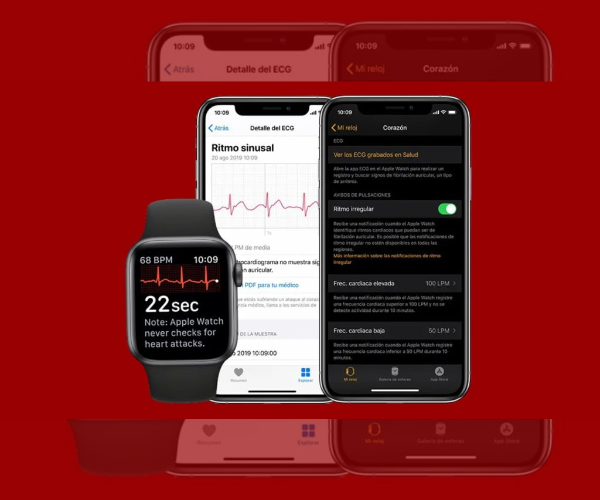 Monitoreo de la presión arterial con Apple Watch